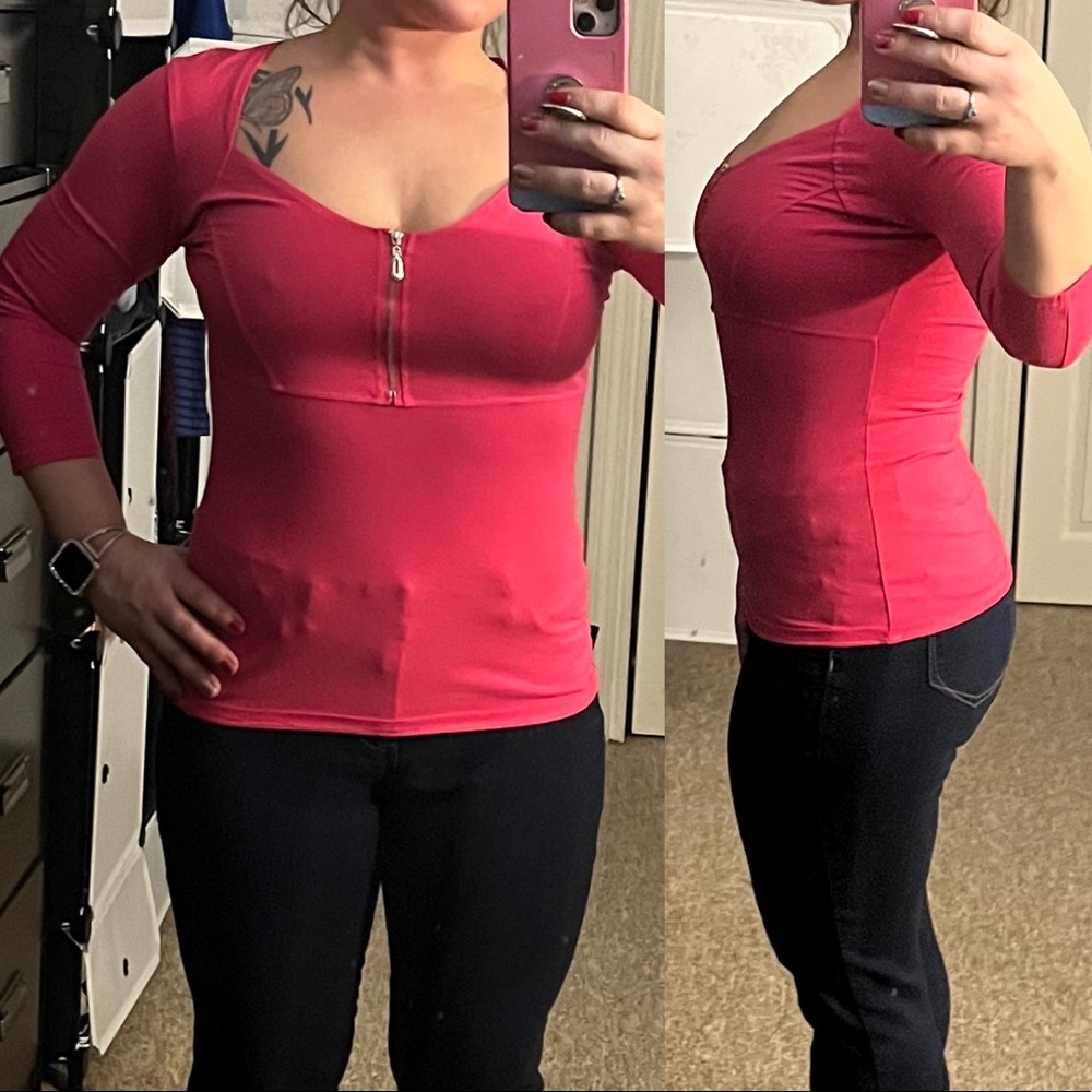 Quarter length top
